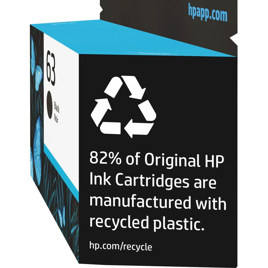 HP 63 Original Ink Cartridge - Single Pack - F6U62AN#140