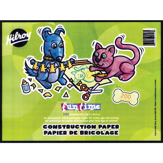 Hilroy Funtime Construction Paper