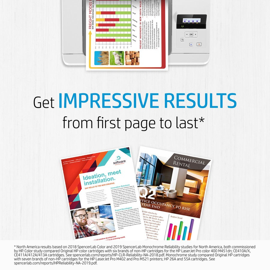 HP 410X Original Toner Cartridge - Single Pack - Cyan - CF411X