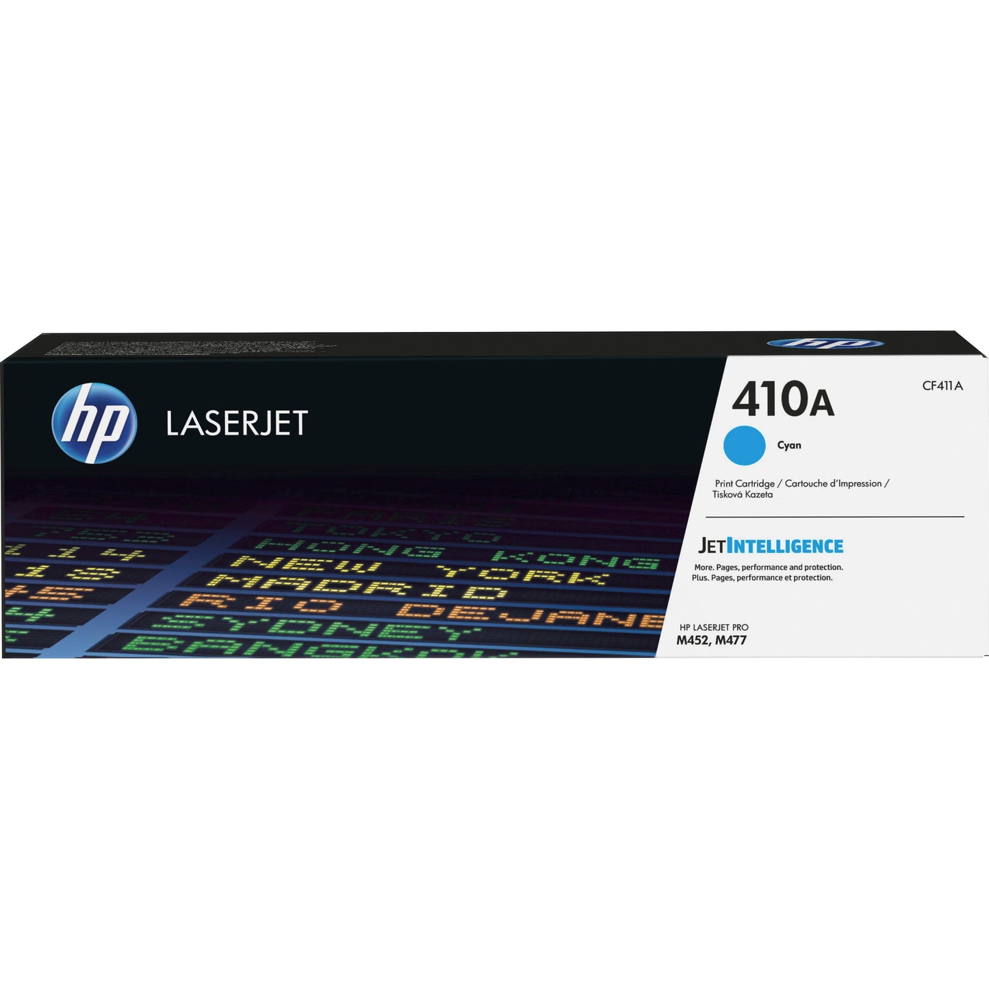 HP 410A Original Toner Cartridge - Single Pack - Cyan