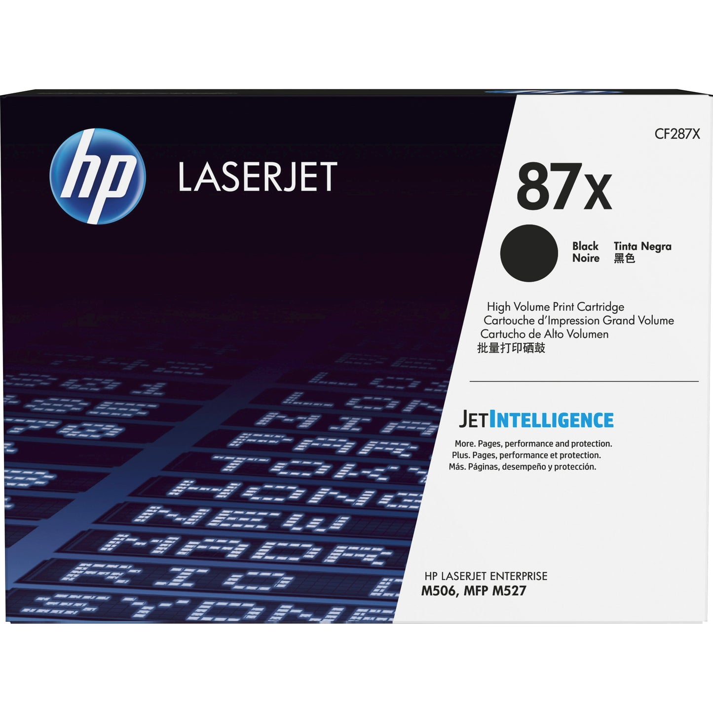 HP 87X (CF287X) Original Toner Cartridge - Single Pack - Black