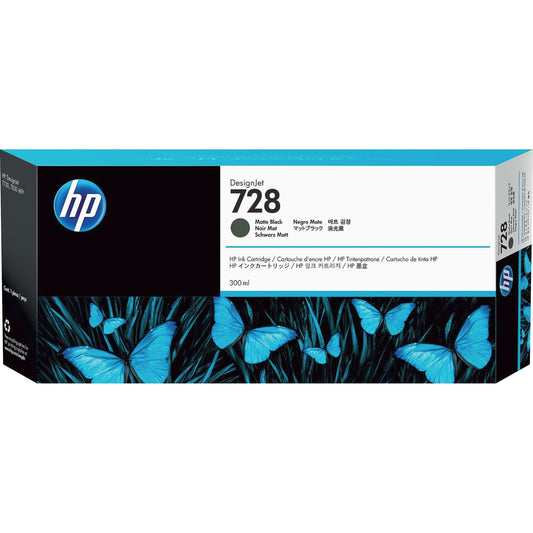 HP 728 Original Ink Cartridge - Matte Black