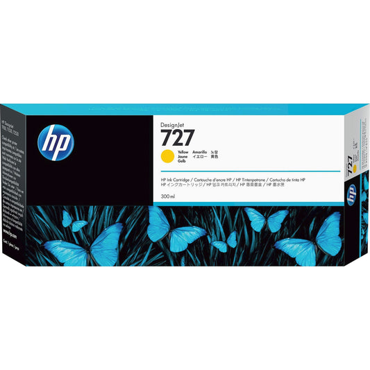 HP 727 (F9J78A) Original Ink Cartridge - Single Pack - Yellow