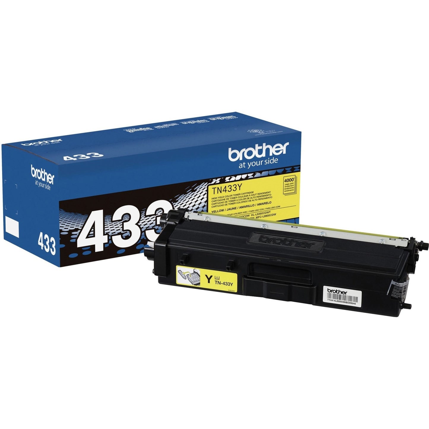 Brother TN433Y Original Toner Cartridge - Yellow