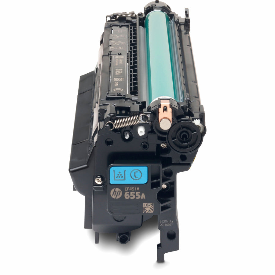 HP 655A (CF451A) Original Toner Cartridge - Cyan - CF451A