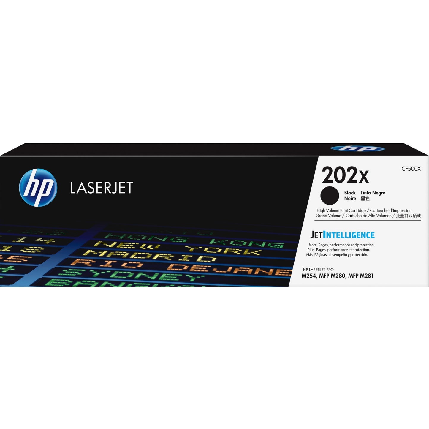 HP 202X (CF500X) Original Toner Cartridge - Black