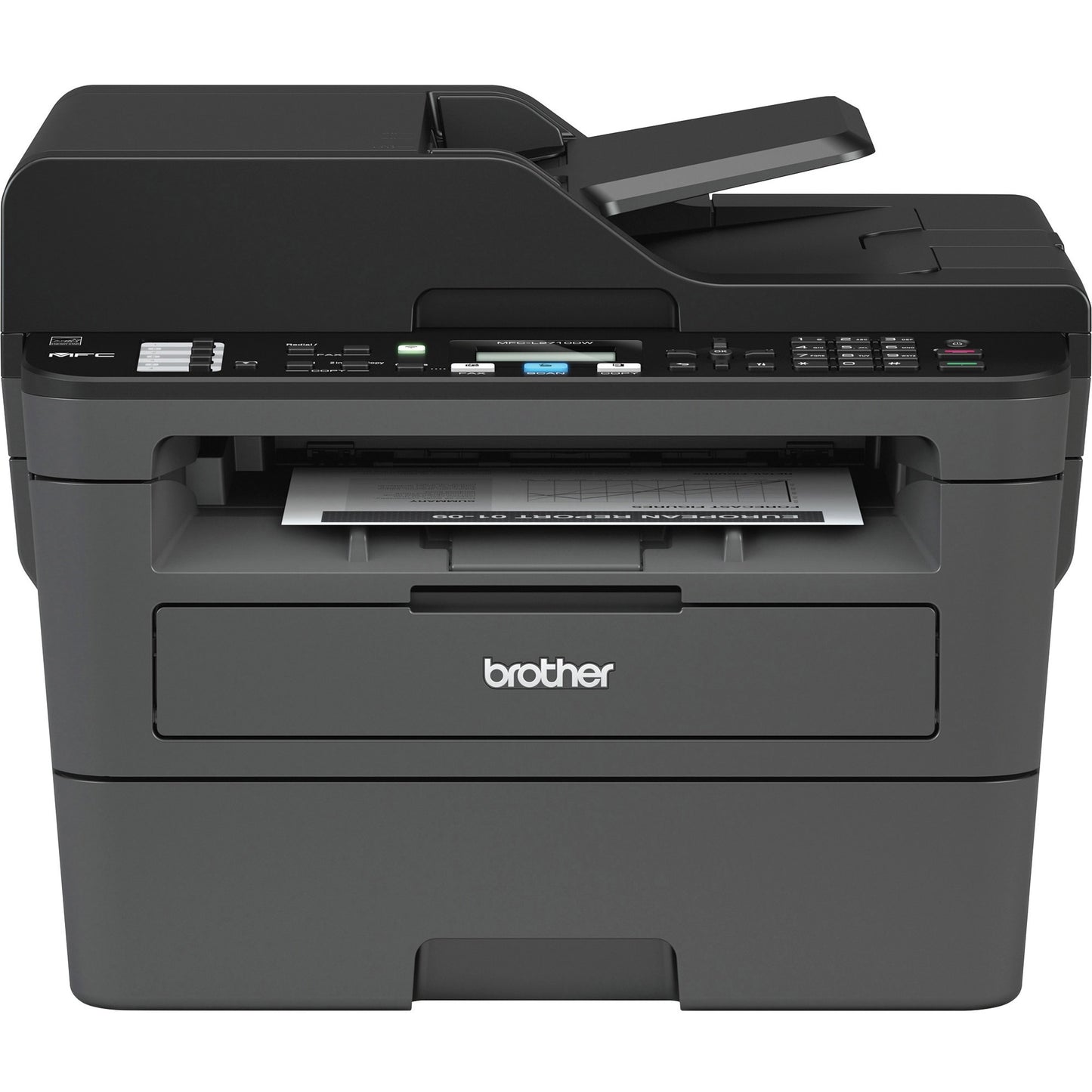 Brother MFC MFC-L2710DW Wireless Laser Multifunction Printer - Monochrome