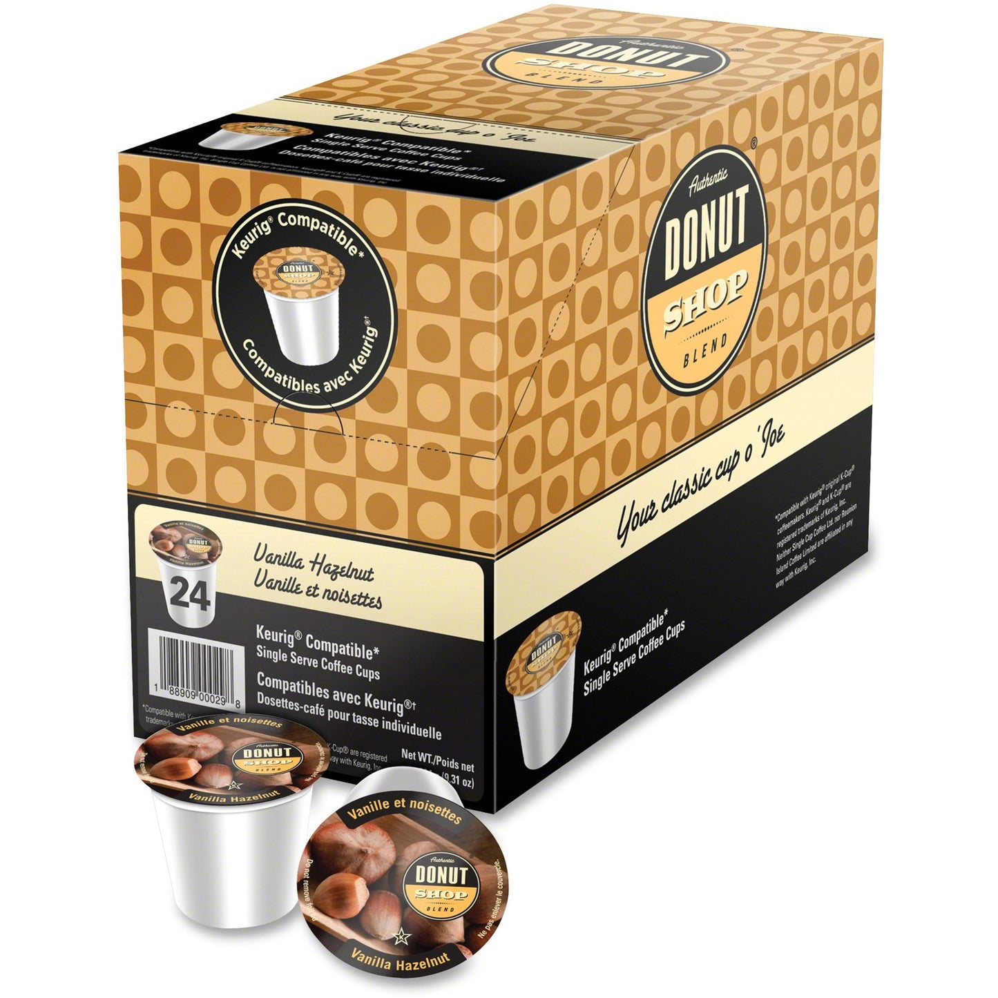 Authentic Donut Shop Vanilla Hazelnut Coffee