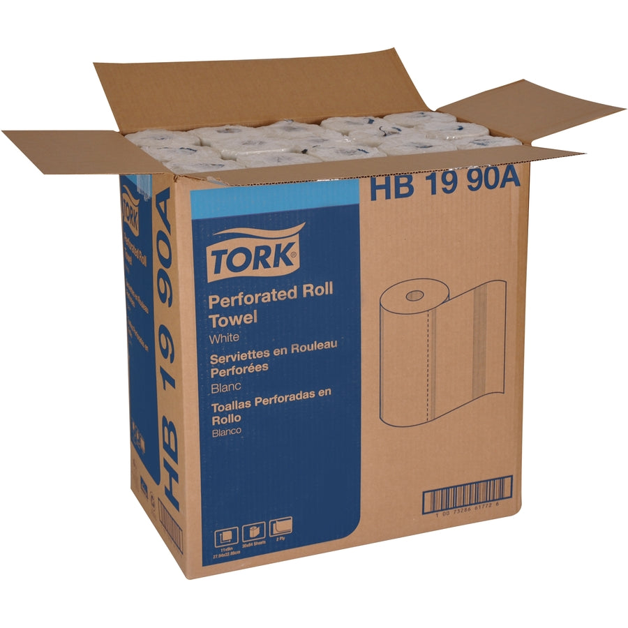 Tork Perforated Roll Towel White - HB1990A