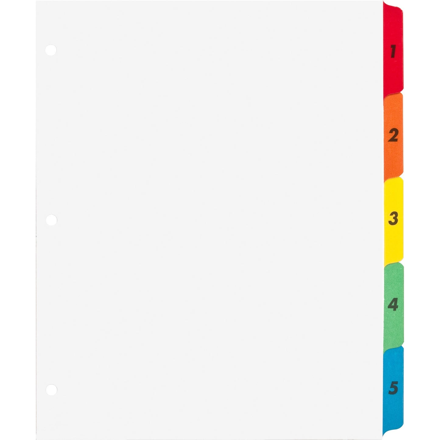 Business Source Table of Content Quick Index Dividers