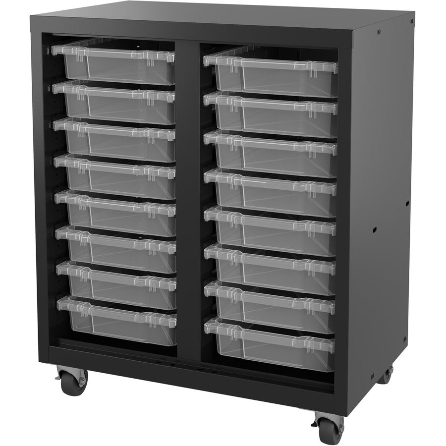 BIN STOR MOBILE 30X18X36*CLEAR