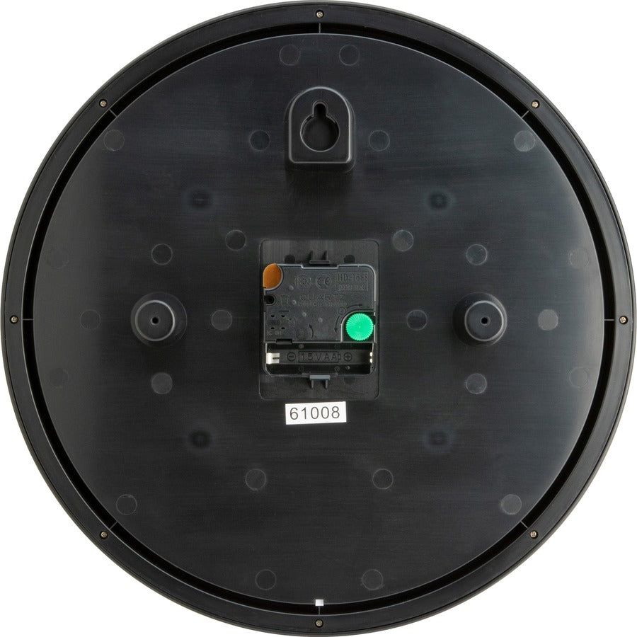 Lorell 12-1/2" Slimline Wall Clock - 61008