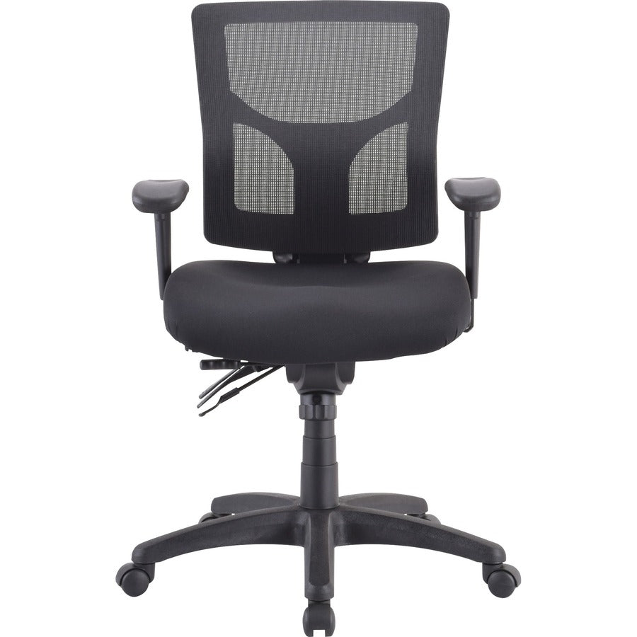 CHAIR M-B PADDED SEAT BLACK