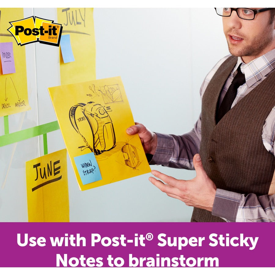 POST-IT B-NOTE 30sh 11x11 ORNG