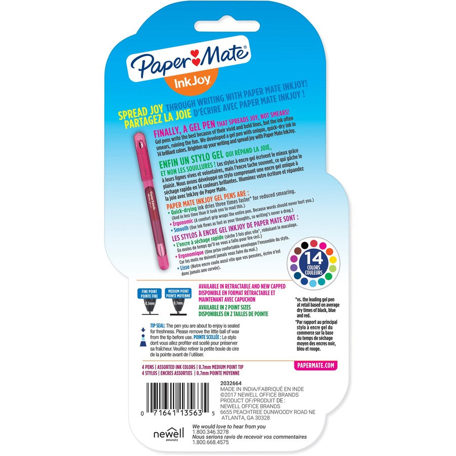 Paper Mate InkJoy Gel Ink Stick Pen - 2023720