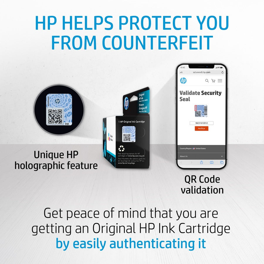HP 962 Original Ink Cartridge - Cyan - 3HZ96AN#140