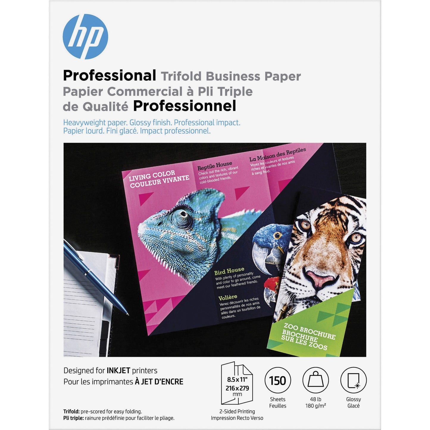 HP Inkjet Brochure/Flyer Paper - White