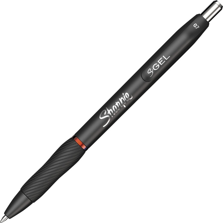 GEL SHARPIE 0.7mm, RED, 12/BX