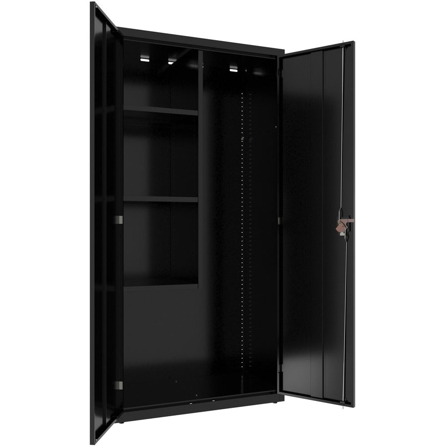 Lorell 4-shelf Steel Janitorial Cabinet - 00018