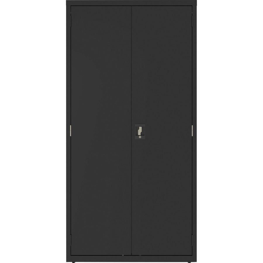 Lorell 4-shelf Steel Janitorial Cabinet - 00018