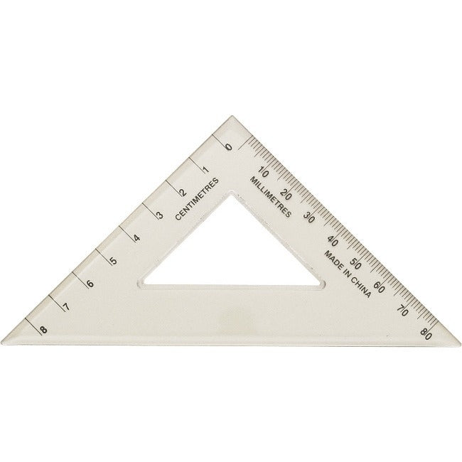 Westcott 45° Set Square - bulk