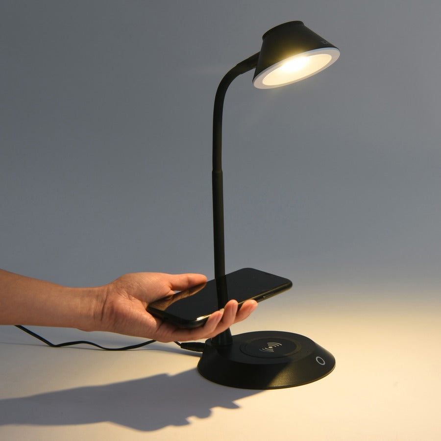 DAC LED Desk Lamp with Wireless Charger - 02343
