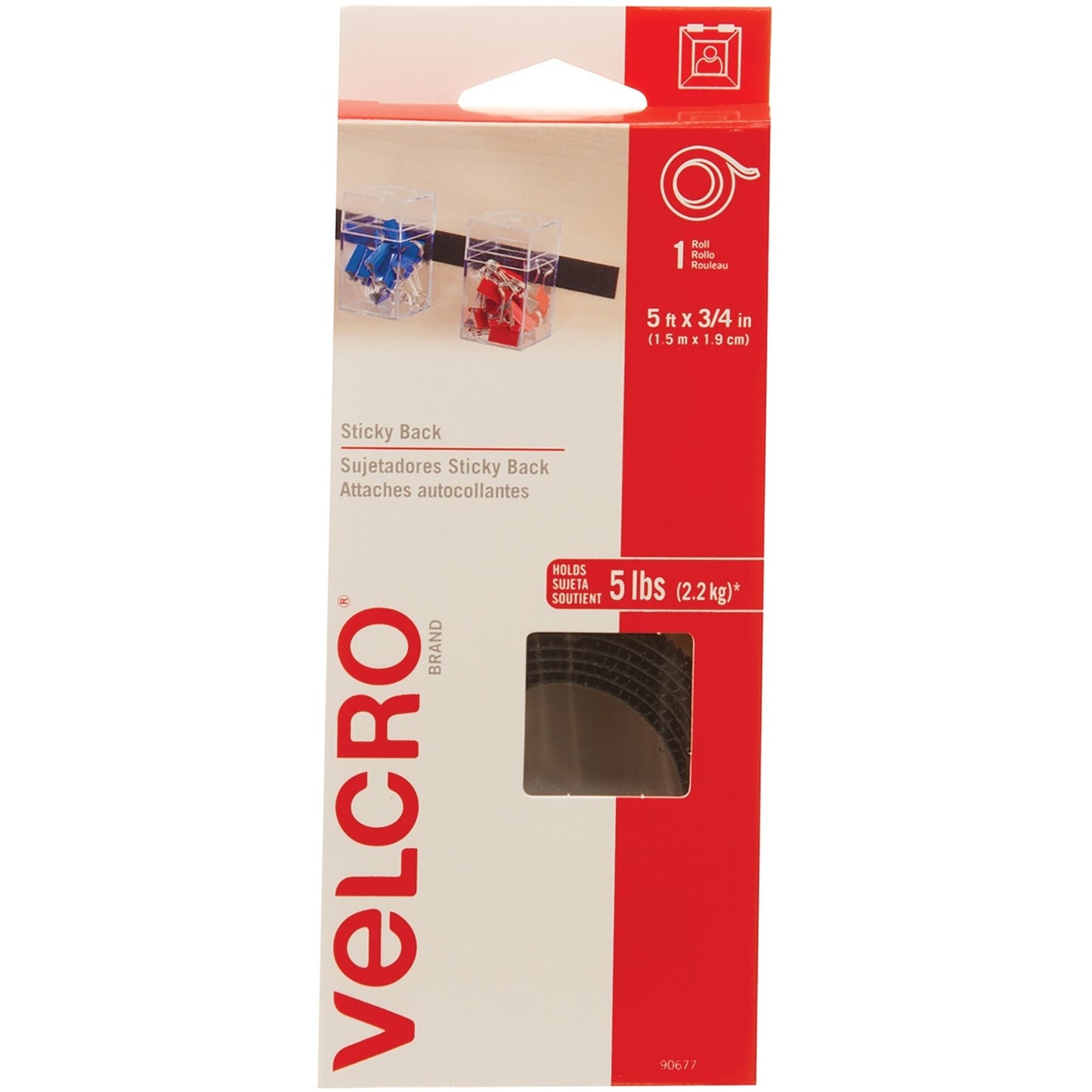 VELCRO® Self-Adhesive Strips