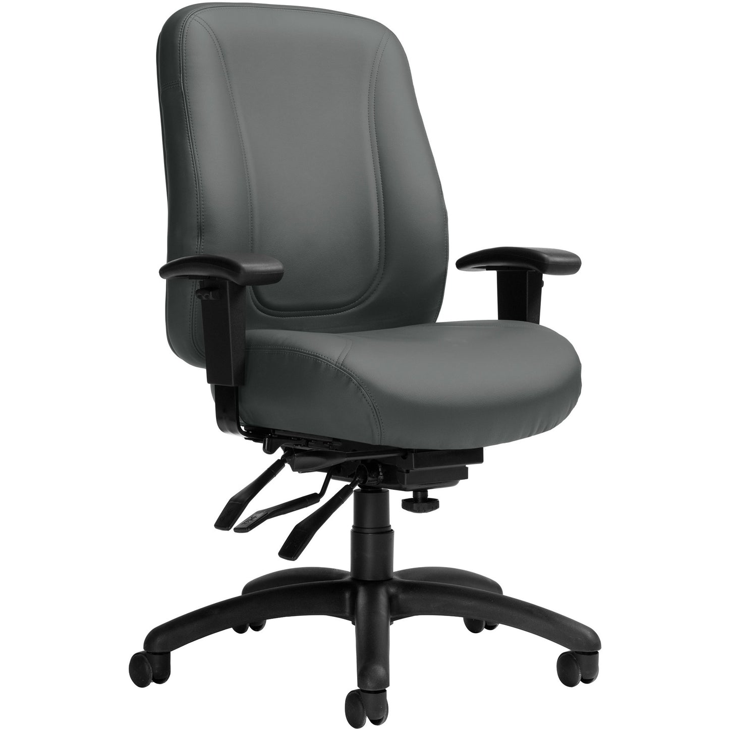 Offices To Go Overtime | High Back Luxhide Multi-Tilter