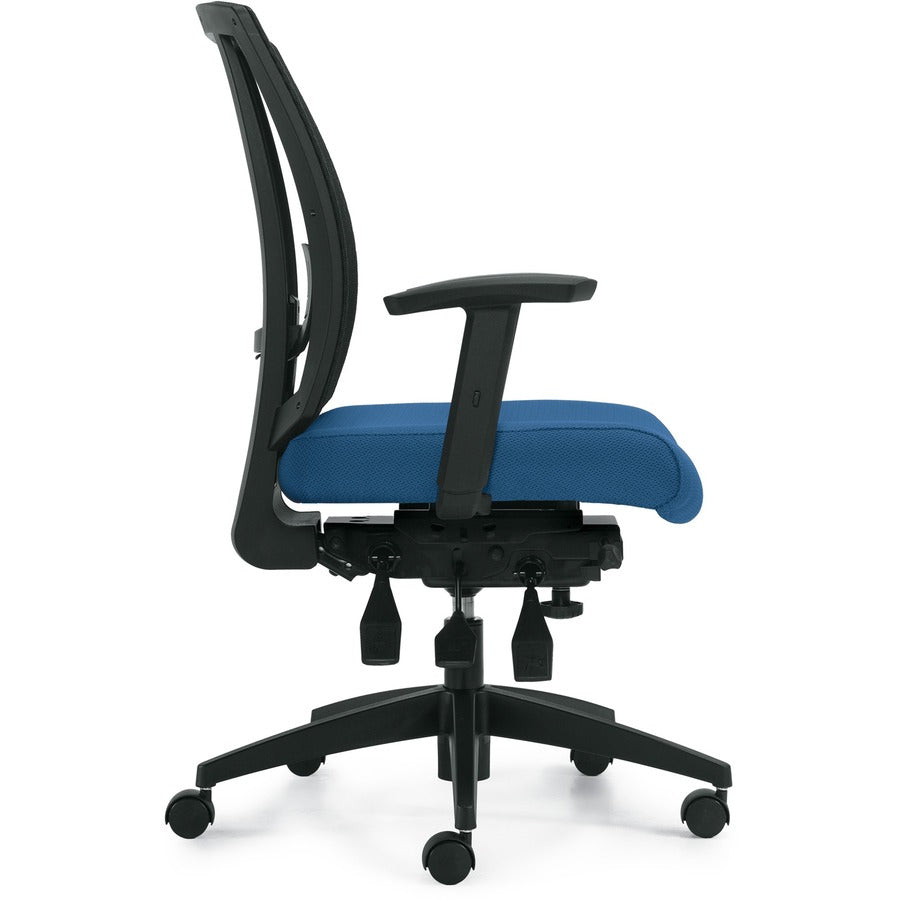 AVRO CHAIR M-TILT,UPHOL. GREY