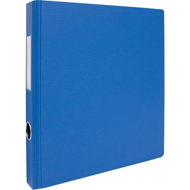 Geocan 1" Textured Heavy-duty Binder, Blue