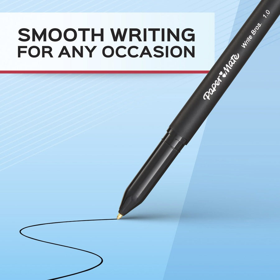STICK PEN, MEDIUM *BLACK*12/BX