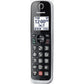 Panasonic KX-TGF870 DECT 6.0 Corded/Cordless Phone - Black - KXTGF870B