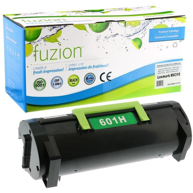 Fuzion Toner Cartridge - Alternative for Lexmark - Black