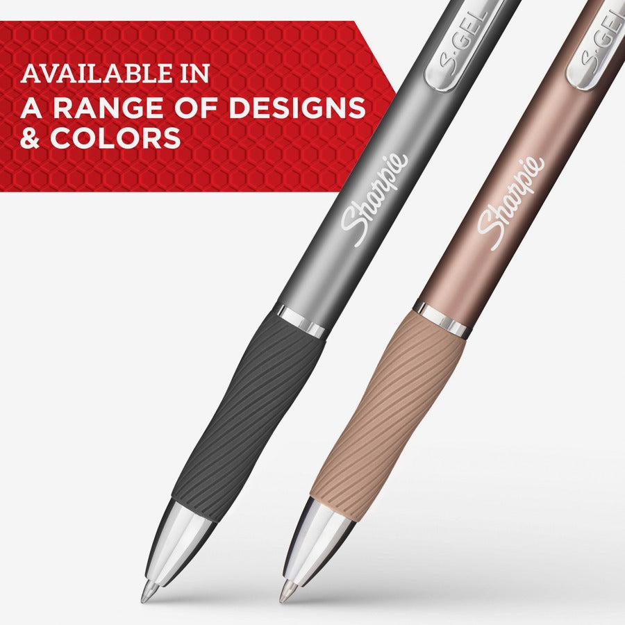 PEN S-GEL 0.7mm*BLU INK/BK BRL