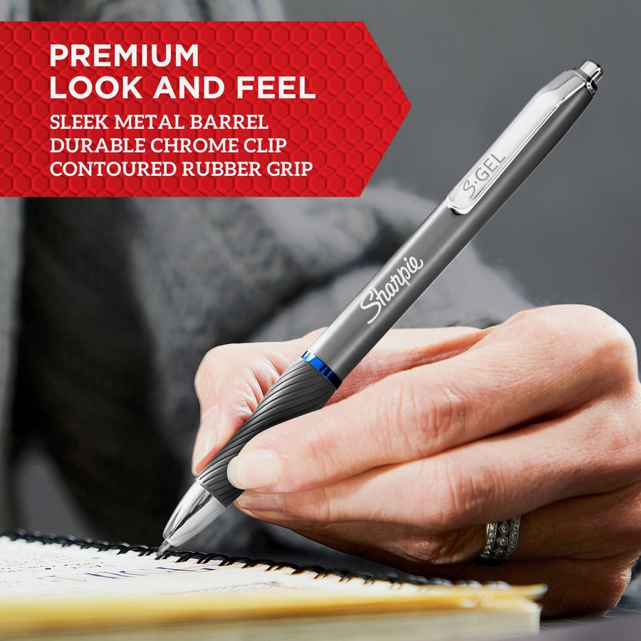 PEN S-GEL 0.7mm*BLK INK/BK BRL