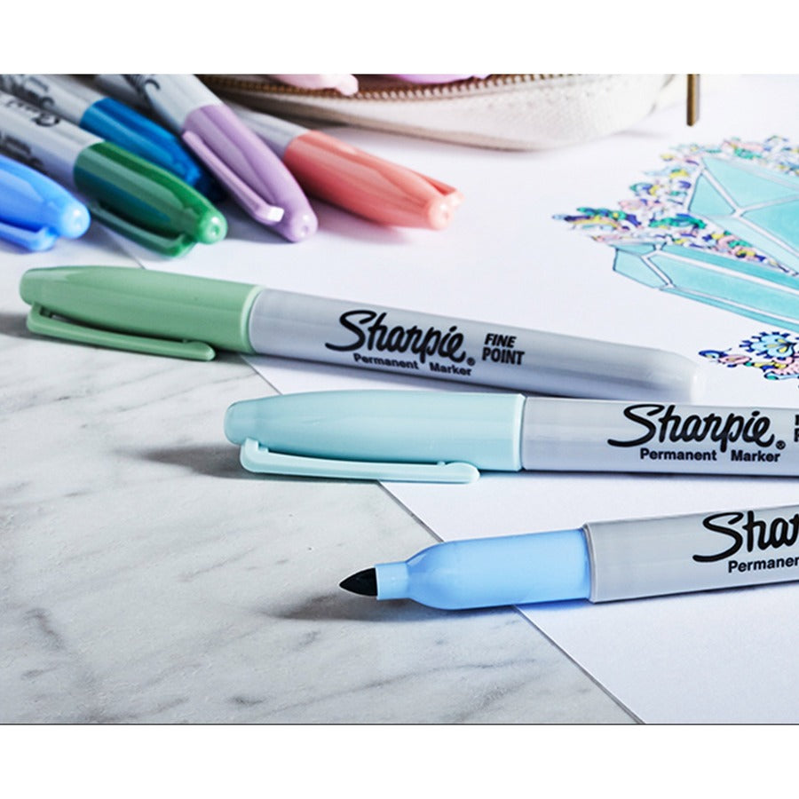 MARKR SHARPIE FINE ASST,65/BX