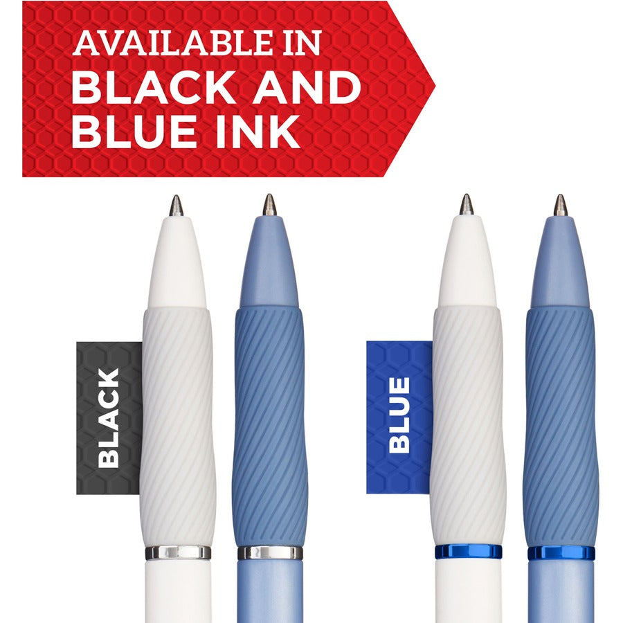 S-GEL PREM.0.7mm WHITE/BLK INK