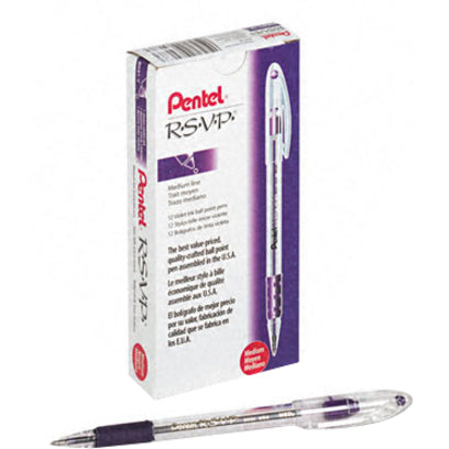 Pentel R.S.V.P. Ballpoint Stick Pens - BK91-V