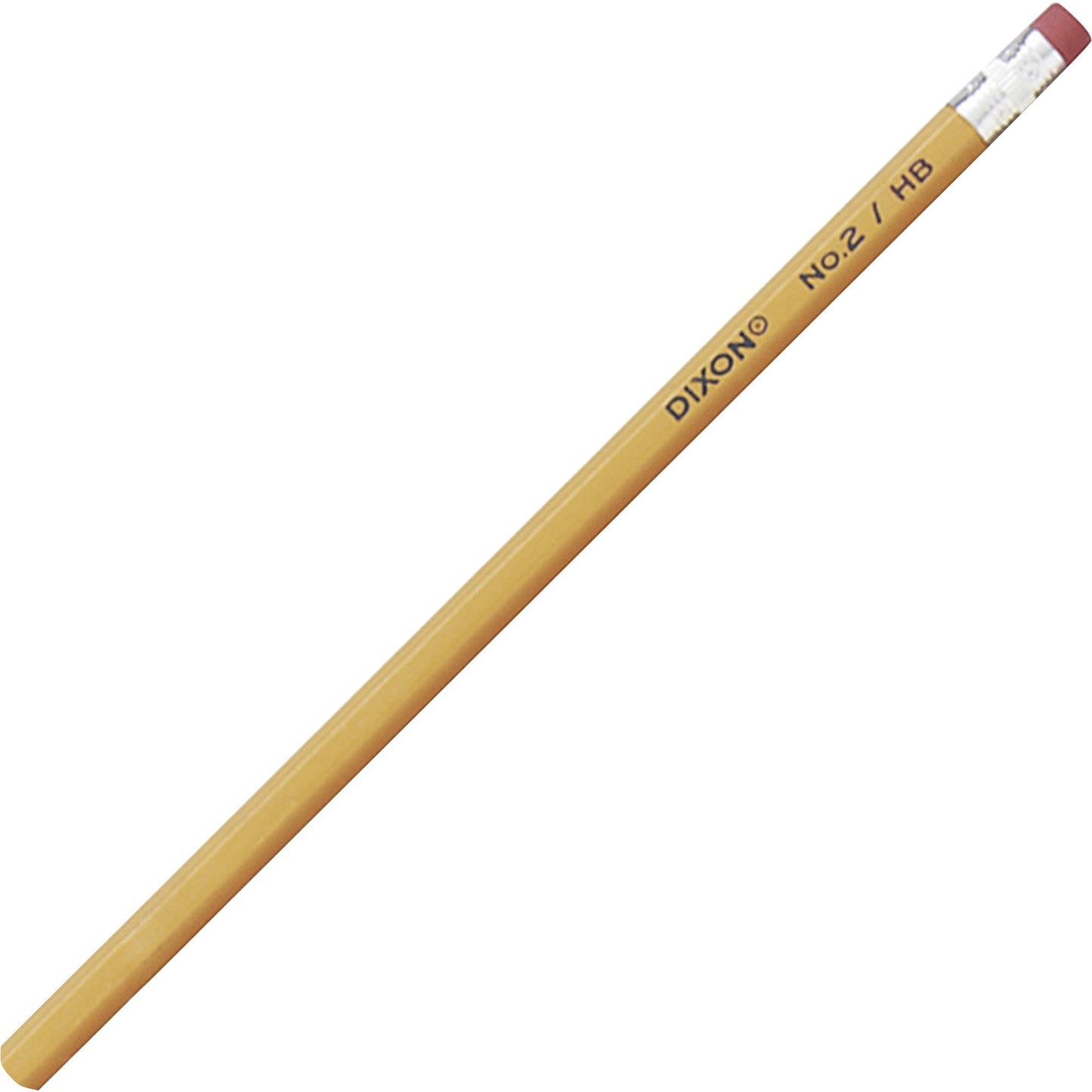 Dixon Woodcase No.2 Eraser Pencils