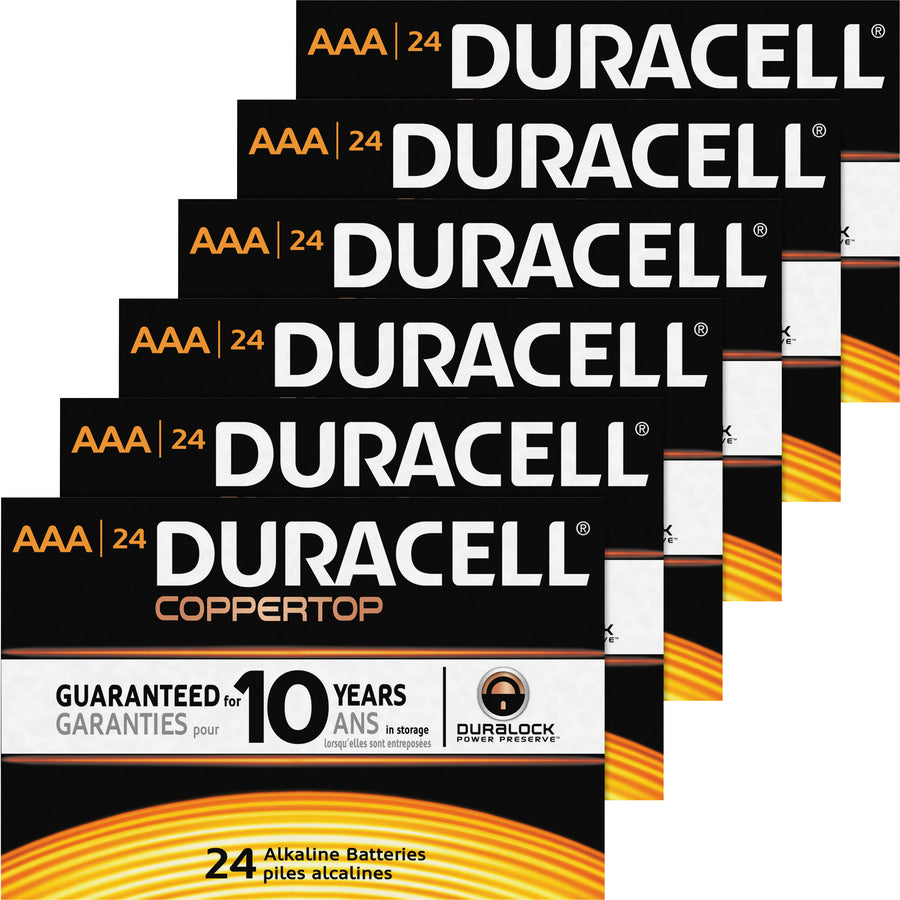 Duracell Coppertop Alkaline AAA Battery - MN2400 - MN2400BKD