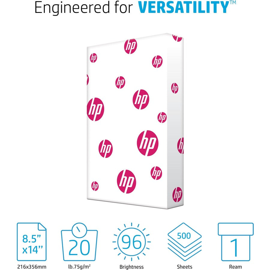 HP Papers MultiPurpose20 8.5x14 Copy & Multipurpose Paper - White - 001420