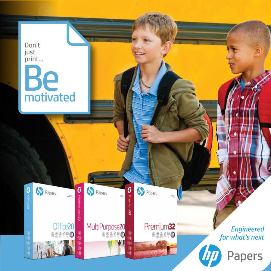HP Papers BrightWhite24 8.5x11 Inkjet Copy & Multipurpose Paper - White - 203000