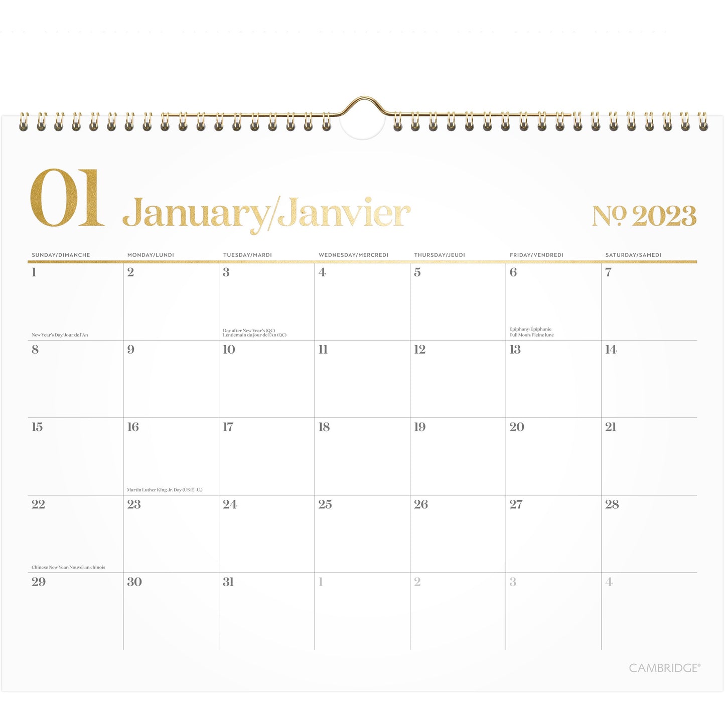 Cambridge Cambridge Workstyle Monthly Wall Calendar