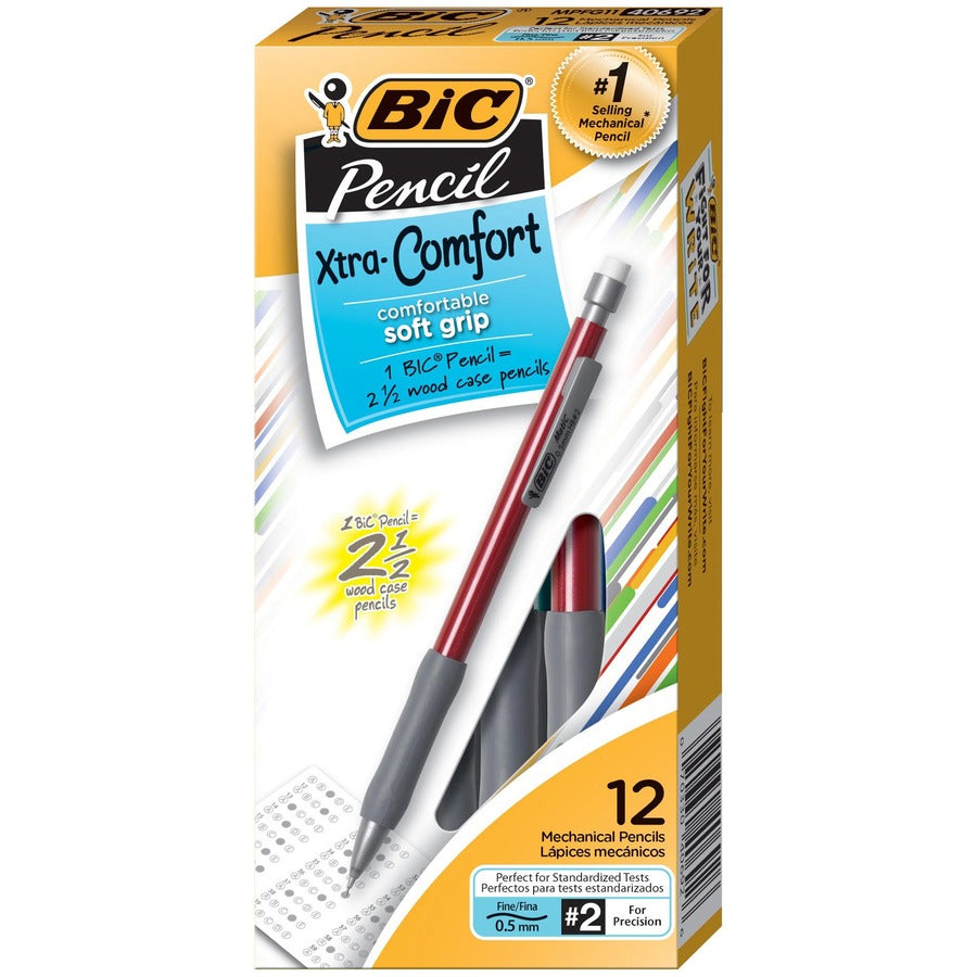 PENCIL MECH GRIP .5MM BLACK