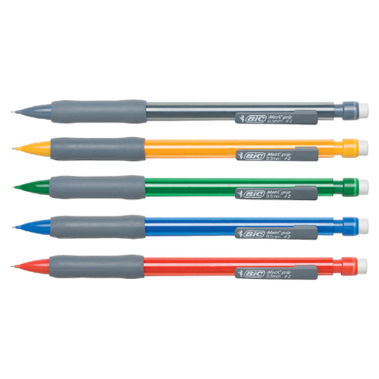 PENCIL MECH GRIP .5MM BLACK
