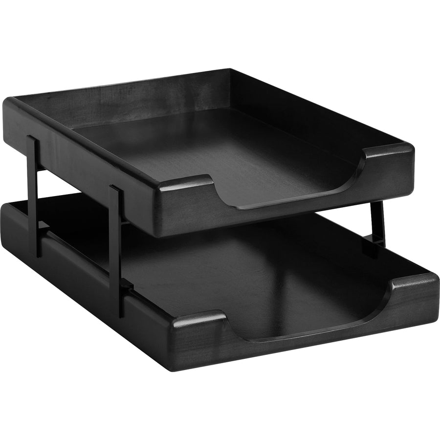 Rolodex Wood Tones Front-loading Letter Trays - 62523