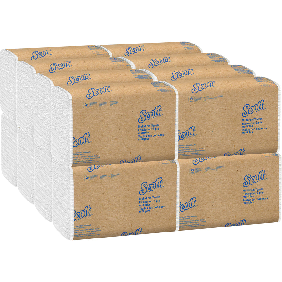 TOWELS, MULTIFOLD SCOTT *16PK