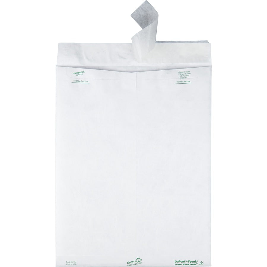 ENV TYVK O/E 12x15.5 WHT*1C/BX