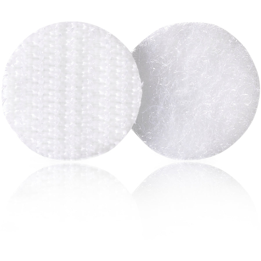 VELCOINS 5/8"DIA WHITE*15st/PK