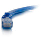 C2G 50ft (15.2m) Cat6 Snagless Unshielded (UTP) Ethernet Network Patch Cable - RJ-45 M/M - Blue - 27146